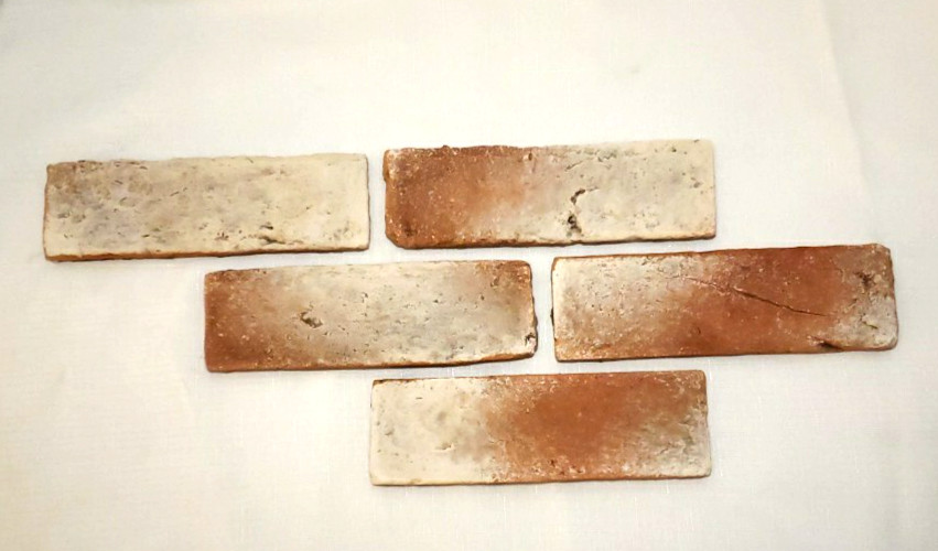 Halstead TopTile – Kiln Dried Thin Brick Veneer – Color: Burnt Red – Clay Brick