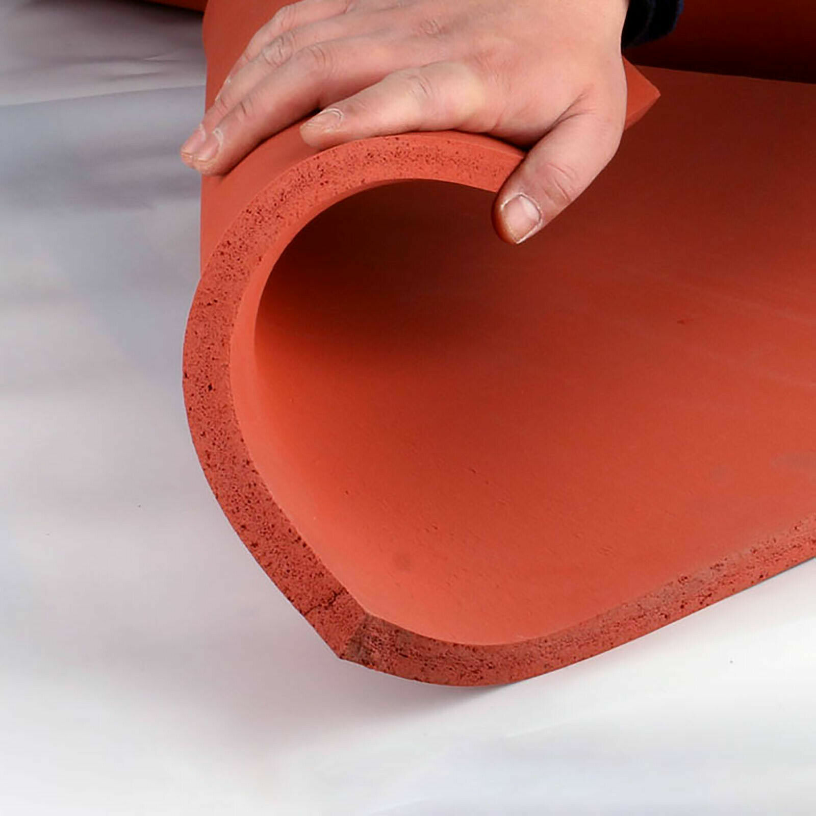 Silicone Foam Rubber Mat, Silicone Foam Sponge Plate, 1mm ~ 6mm, High Temp 260 ℃