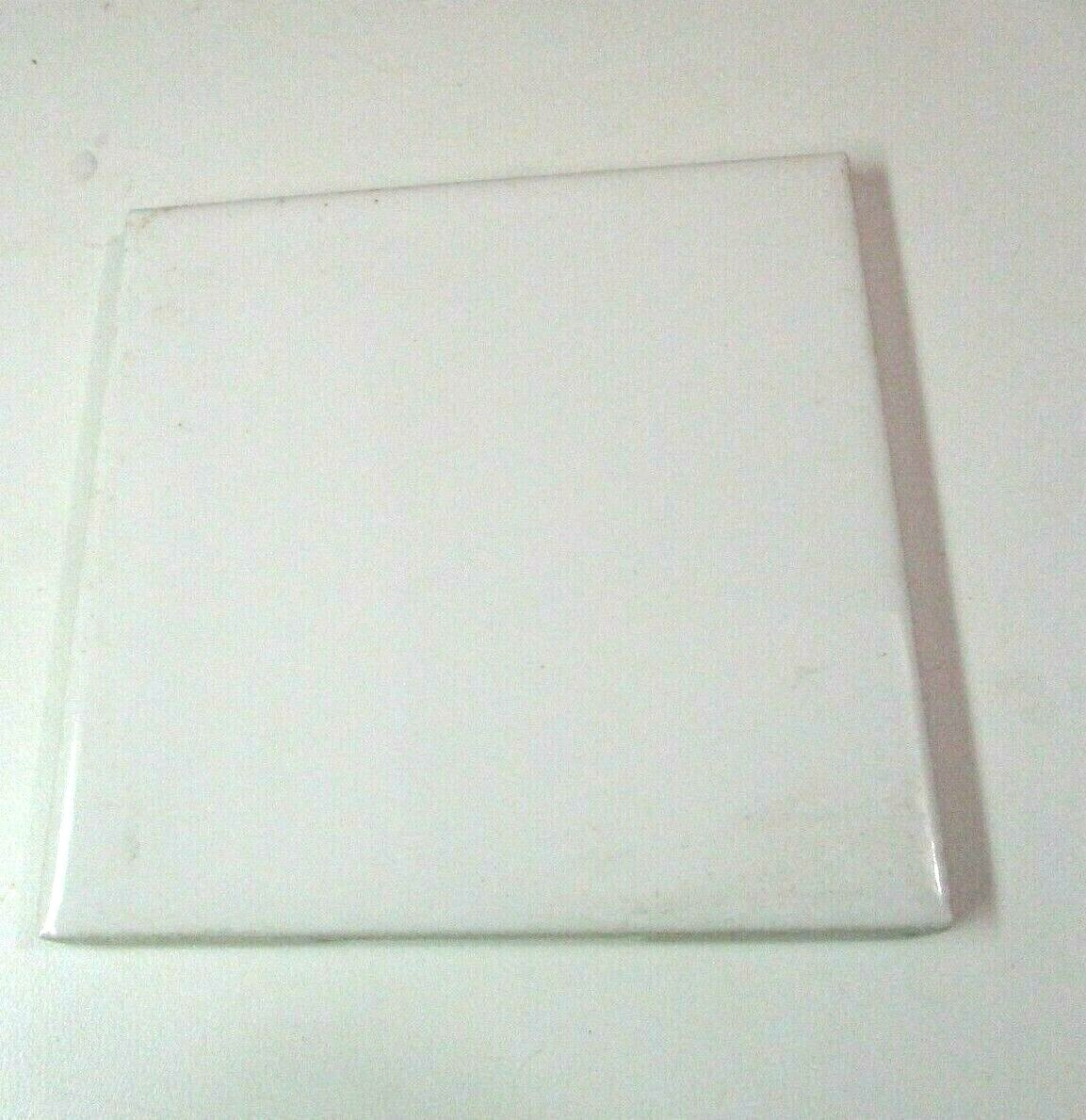1 Wall Tile US Ceramic USA 724764 066002 Gloss 4-1/4″ Square Snow White Vintage