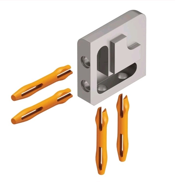 2x Schluter Jolly EV/J125AE Out Corner 1/2in. Satin 2pcs.