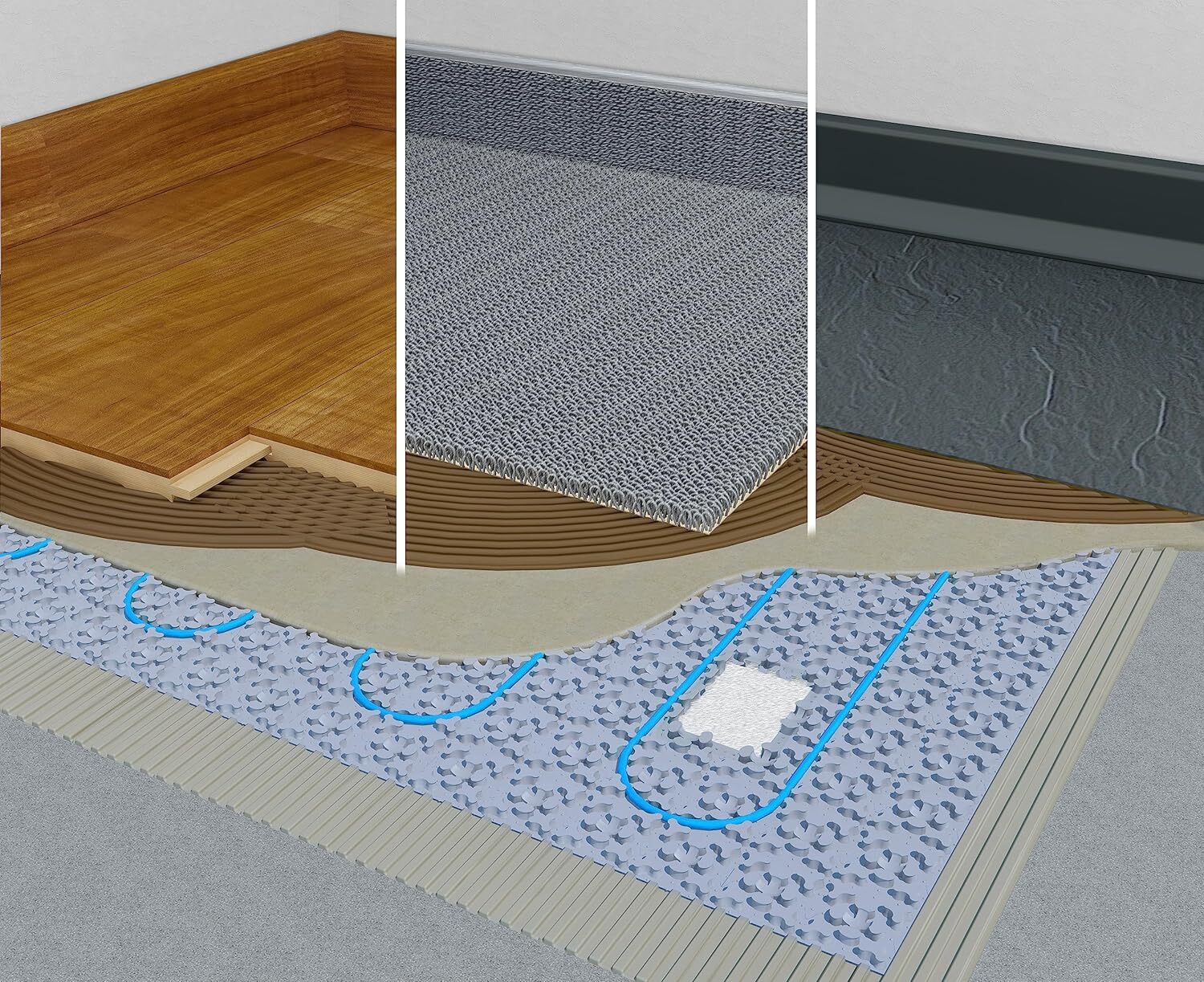 ARDEX FLEXBONE HEAT Radiant Floor Heating & Uncoupling Membrane Sheets 8.4 Sq Ft