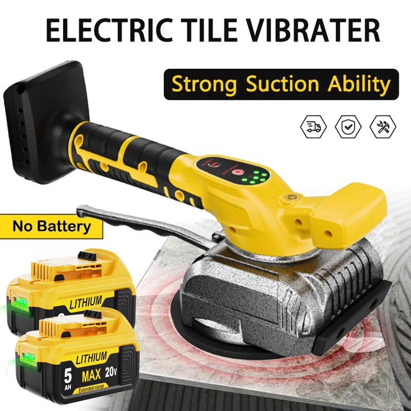 Tile Vibration Leveling Machine Vibration Tool for Dewalt 20V Max Battery DCB209