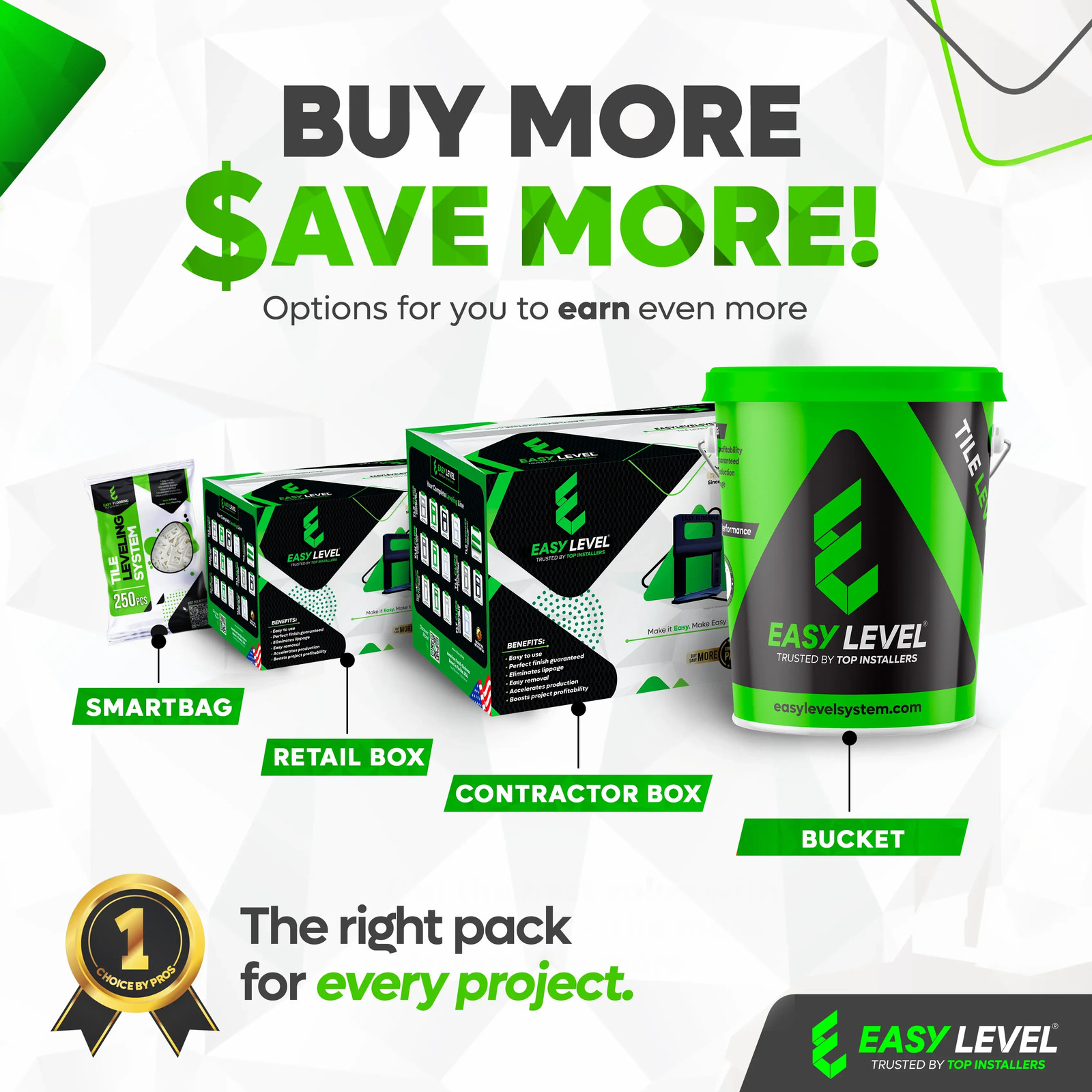 TLR WEDGES – Tile Leveling System WEDGES – Lifetime Warranty