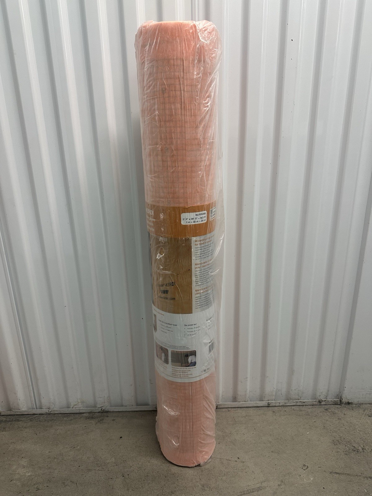 Schluter KERDI Tile Flooring and Wall Waterproofing Membrane 323 sqft. Full Roll