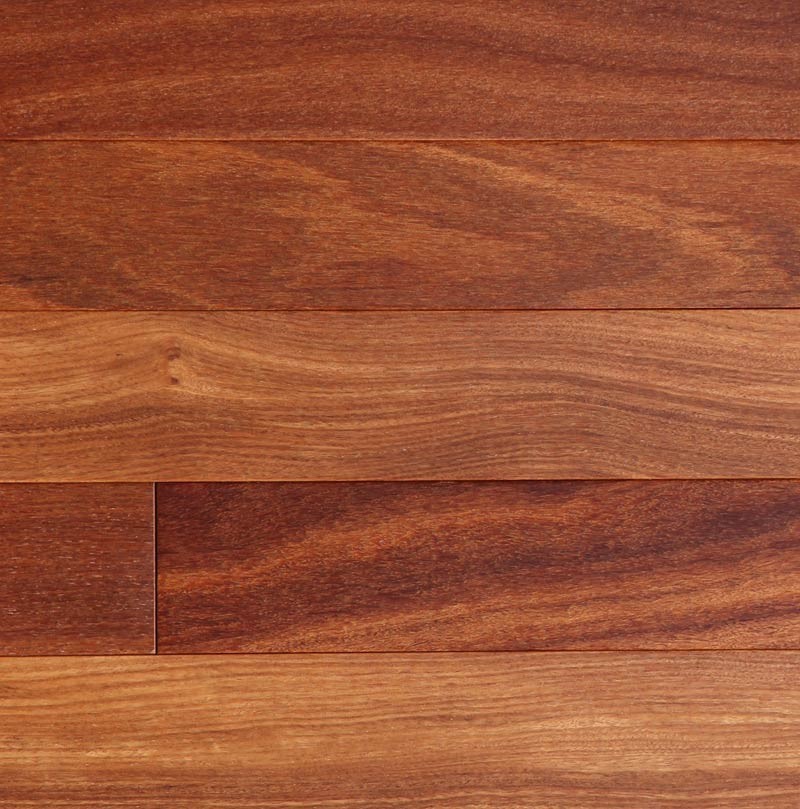 Easoon 0.375 x 5 x 4 in. – 26.05 ft. Hardwood Flooring Brazilian Teak