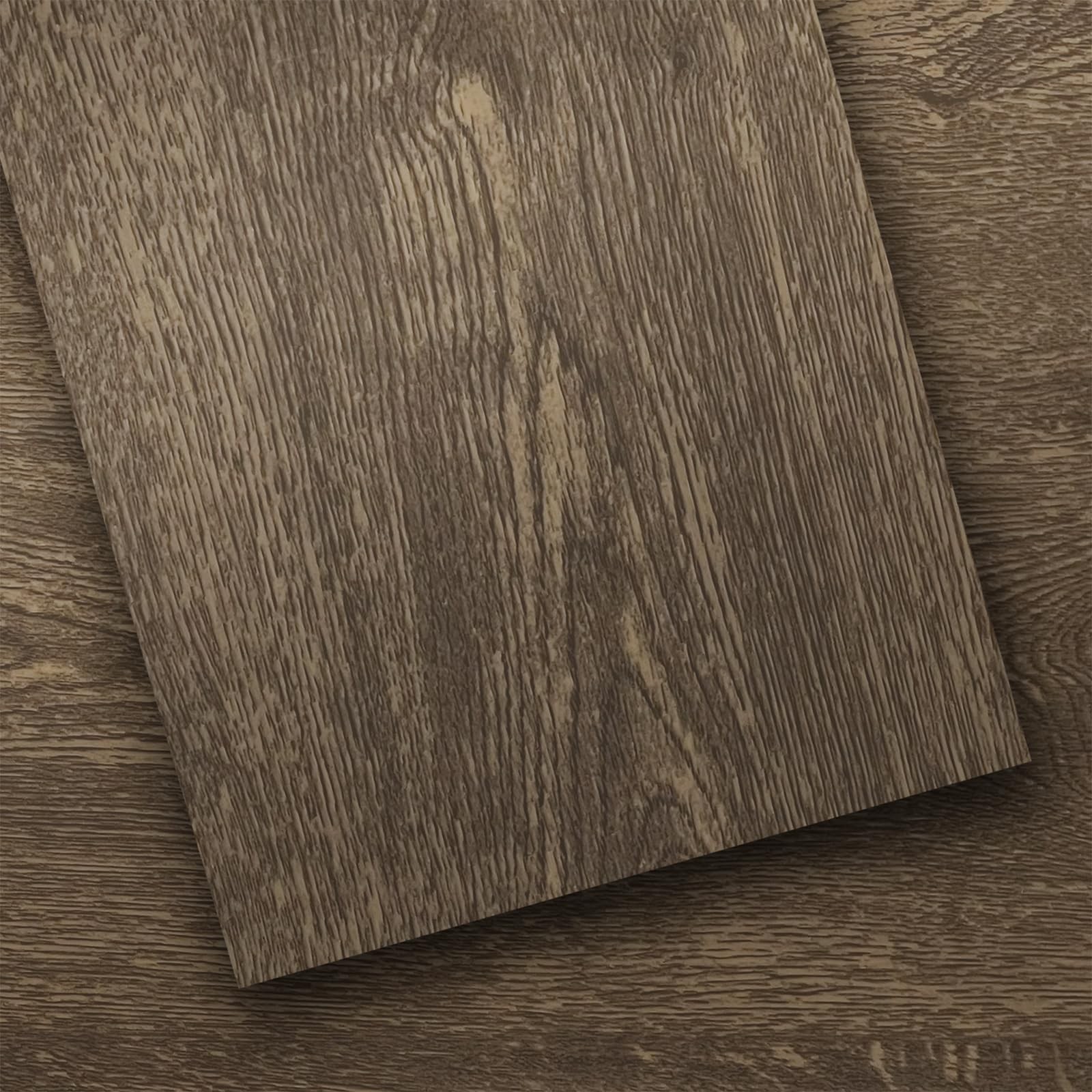 54 Sq.Ft. Peel and Stick Vinyl Floor Tiles 36″ x 6″ Wood Look Planks, 36 Pack…