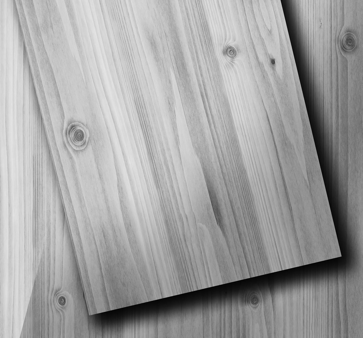 18 Sq. Ft Floor Tiles Peel and Stick Vinyl 36×6″ Self Adhesive Nature Grey 12Pk