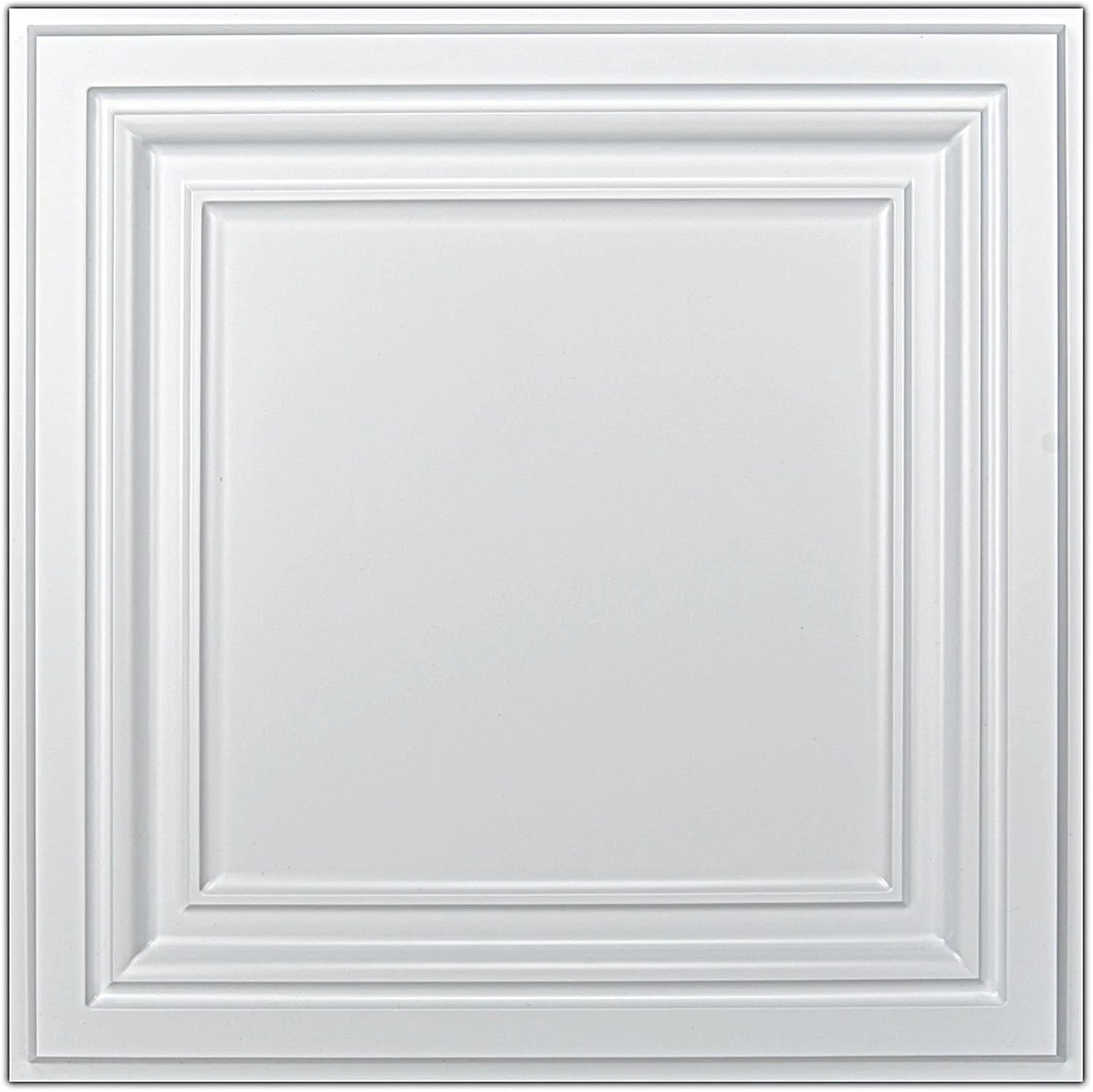 2’x2′ Plastic Sheet 24-Pack in White
