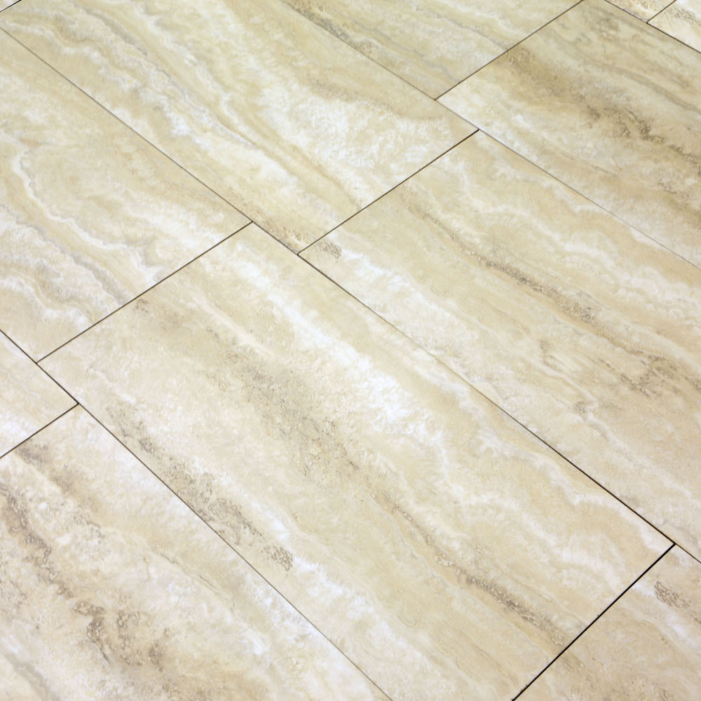 12″x24″ BASEMENT FLOORING DIY SAHARA BEIGE SLATE – 2 SQ.FT per Tile- Made In USA