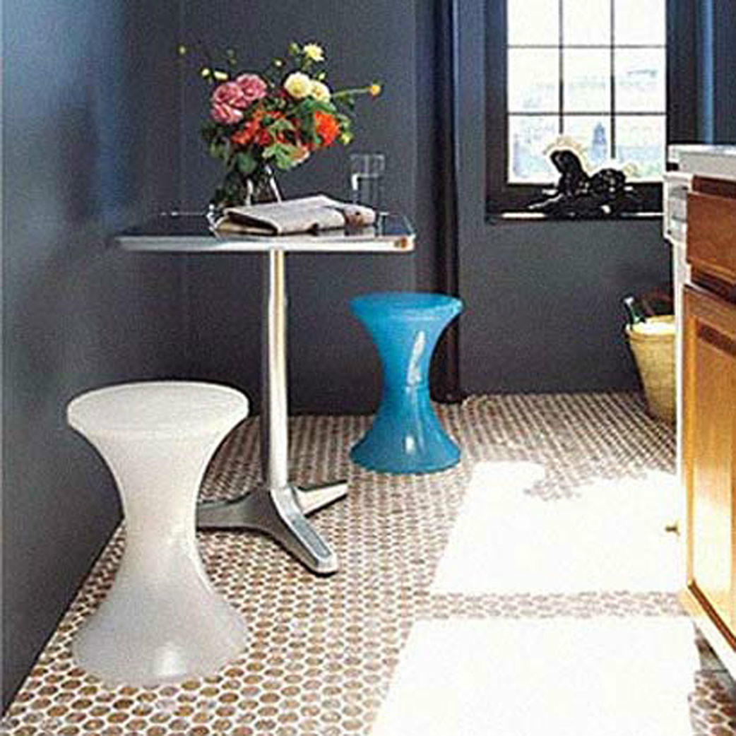 1″ Cork Mosaic Tile for Flooring, Walls, Bathroom, Kitchen! Penny Round Tile!
