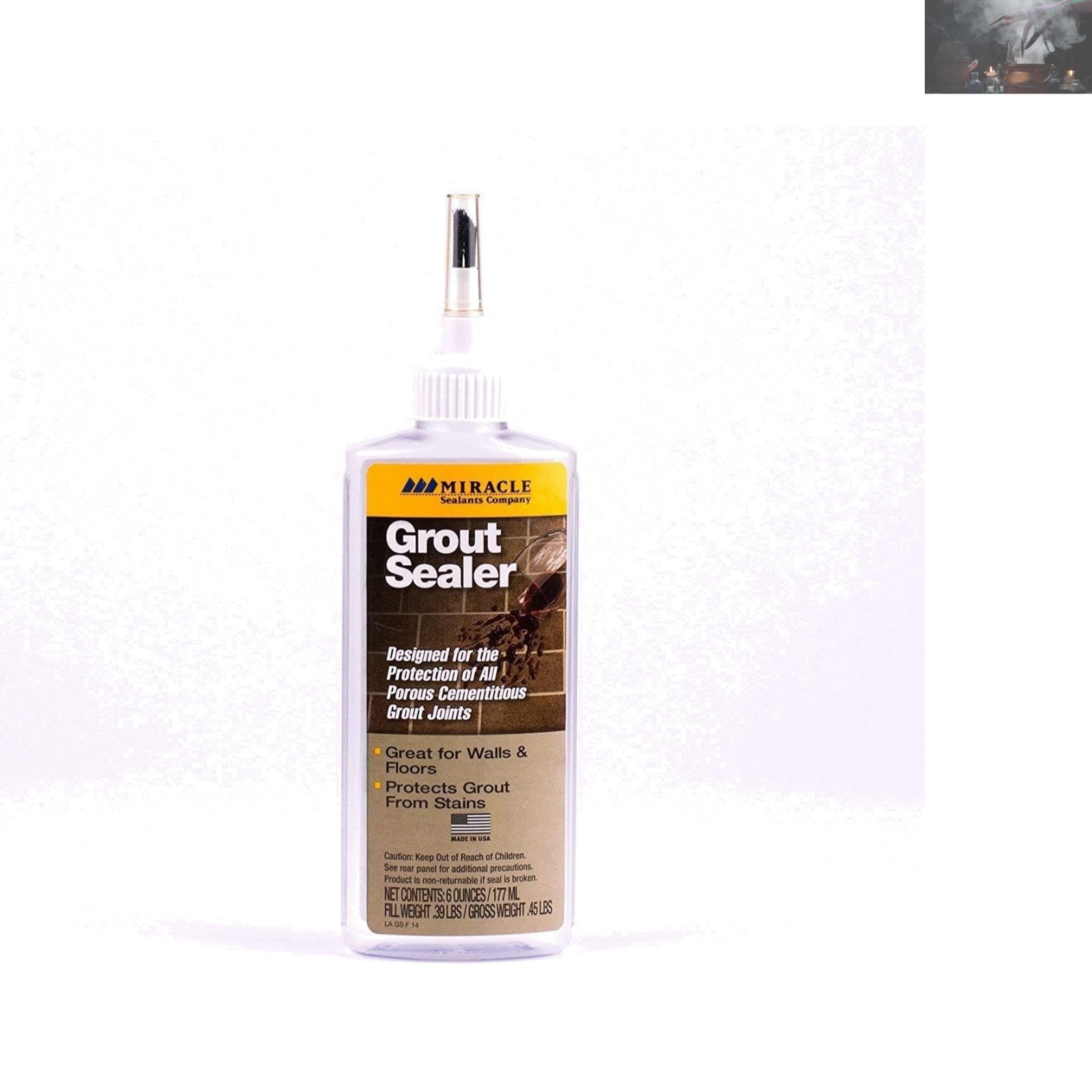 Compact 6 oz GRT SLR Grout Sealer – Invisible Moisture Protection for Joints
