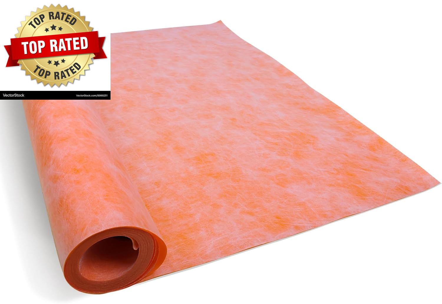Waterproofing Membrane for Shower 3.8X33Feet (125 Sq Ft) 23.6 Mil Thick Uncoupli