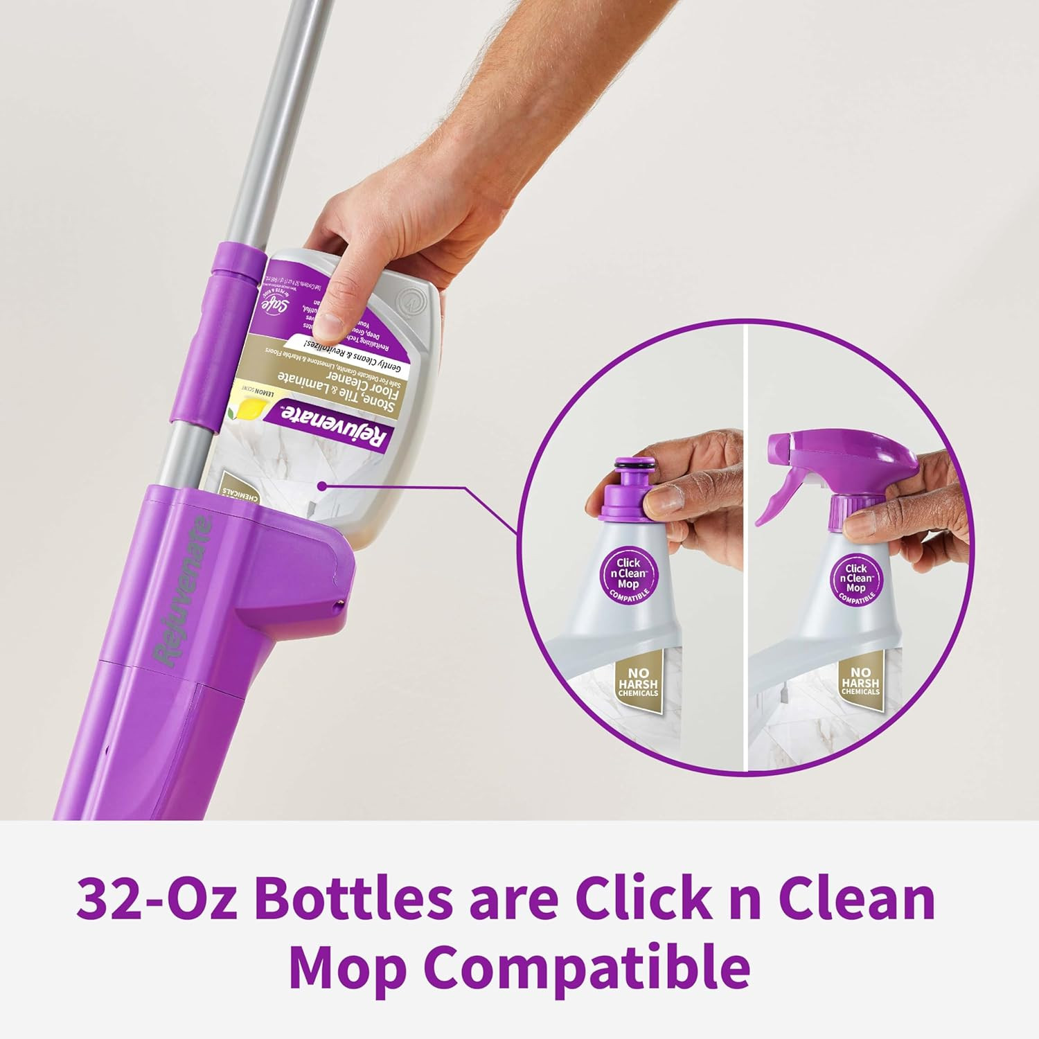 Stone, Tile & Laminate Floor Cleaner Gently Cleans and Revitalizes Delicate Gran
