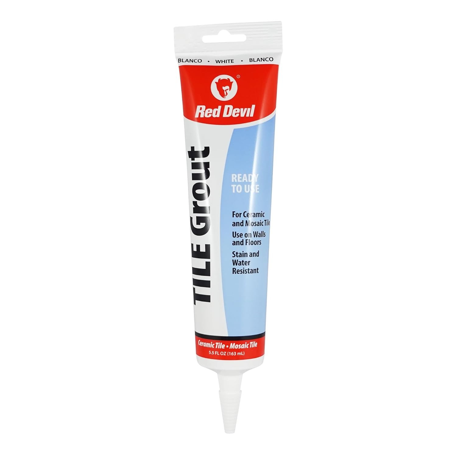 5.5 oz. Pre-Mixed Tile Grout Squeeze Tube – Superior Adhesion & Easy Cleanup