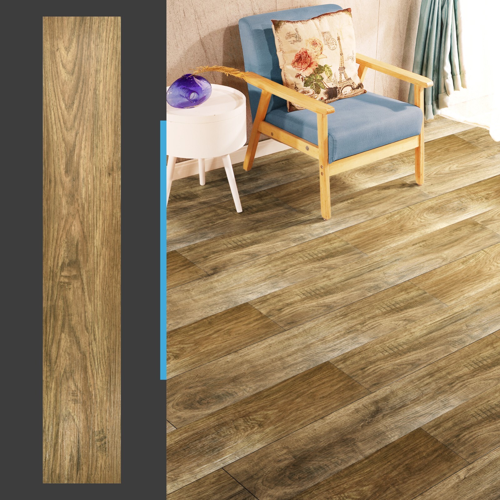 Art3d Self-Adhesive Vinyl Floor Tiles,Peel and Stick Floor Tile ,36-Pack,54sq.ft