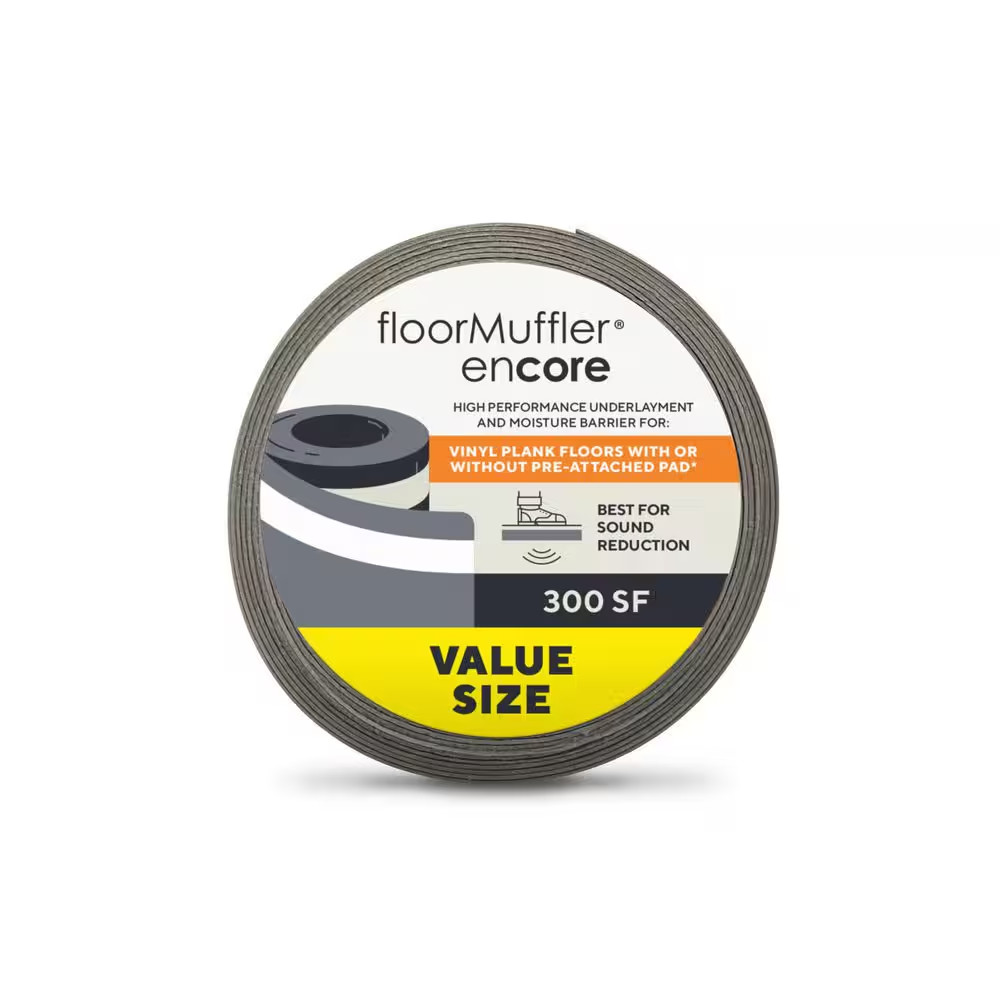 300 Sq. Ft. 48 In. W X 75 Ft. L X 1 Mm T Premium Underlayment for Vinyl Plank Fl