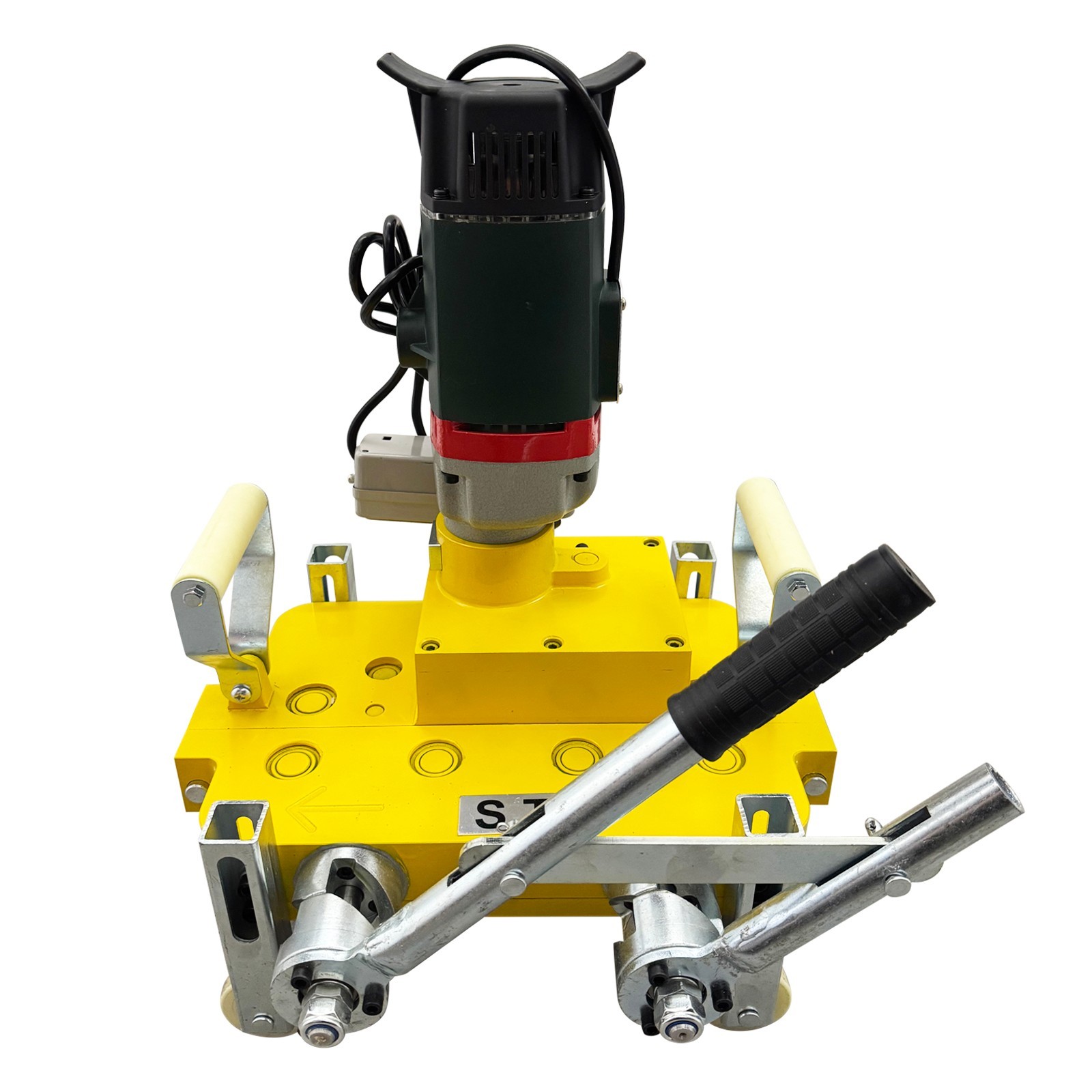 220V 1PH 2.4KW Metal Roof Roll Forming Machine Colored Steel Tile Seamer