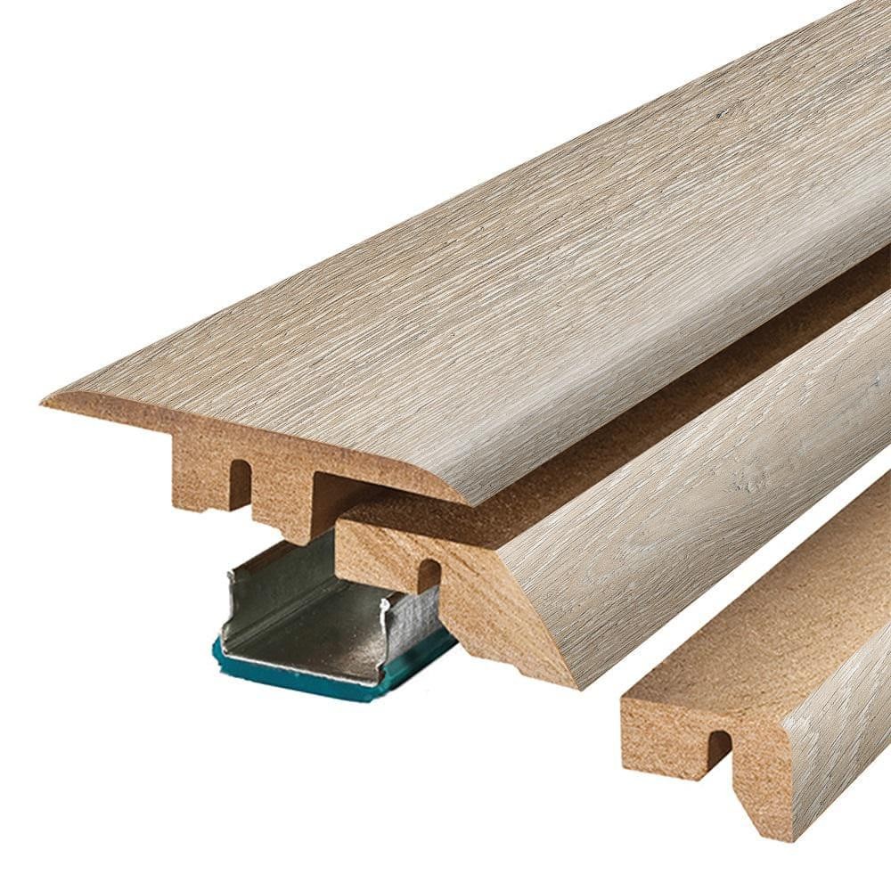 Camden 4-in-1 Laminate Molding – 78.7″, Textured Wood Look, Multi-Use Trim