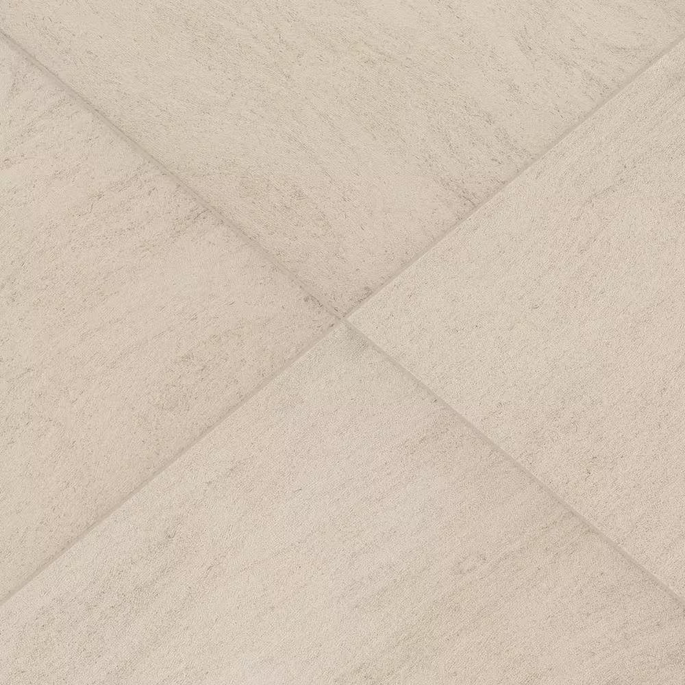 Living Style Beige 2 Cm. X 18 In. X 36 In. Matte Porcelain Stone Look Paver (9 S