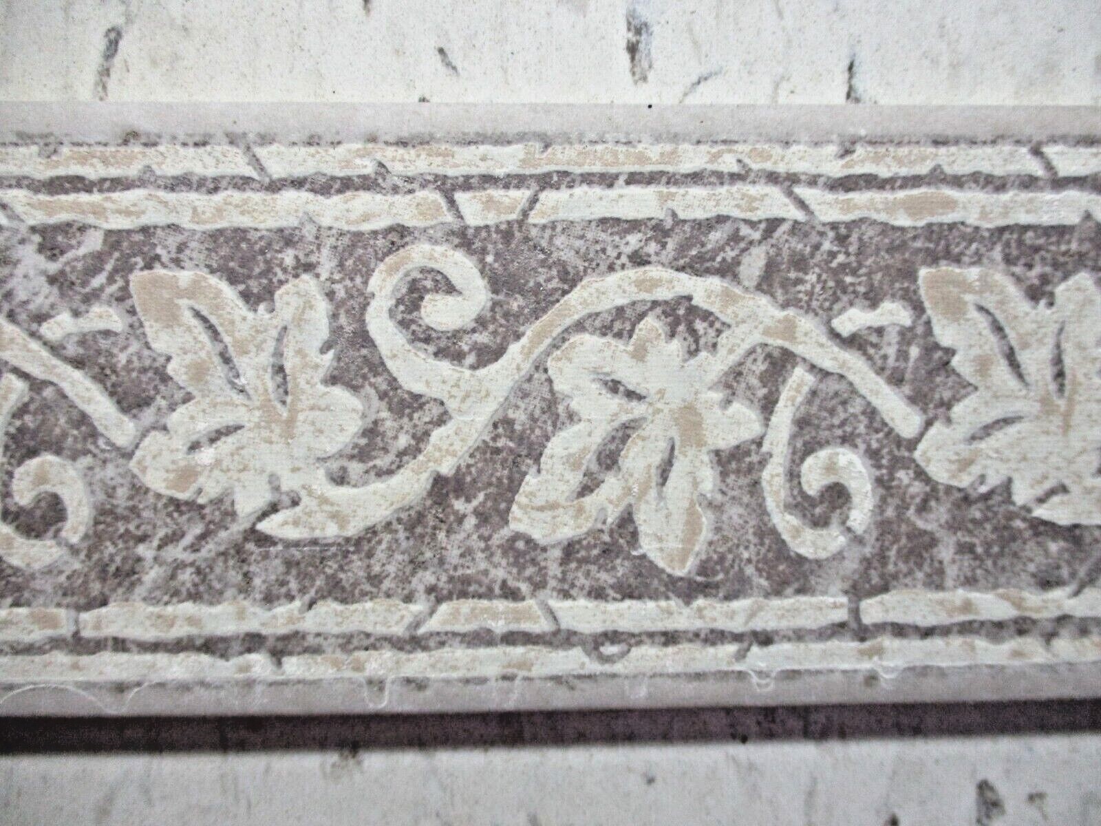 1 Wall Tile Florida USA 8-1/4 X 3″ Decorative Floral Trim Accent Cut from Larger