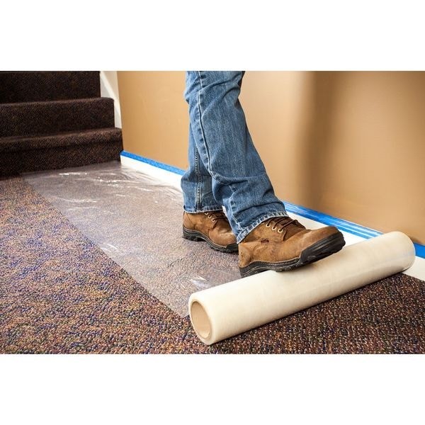 Surface Shields Cs24200l Carpet Protection, 24 In W X 200 Ft L, 2.5 Mil Thick