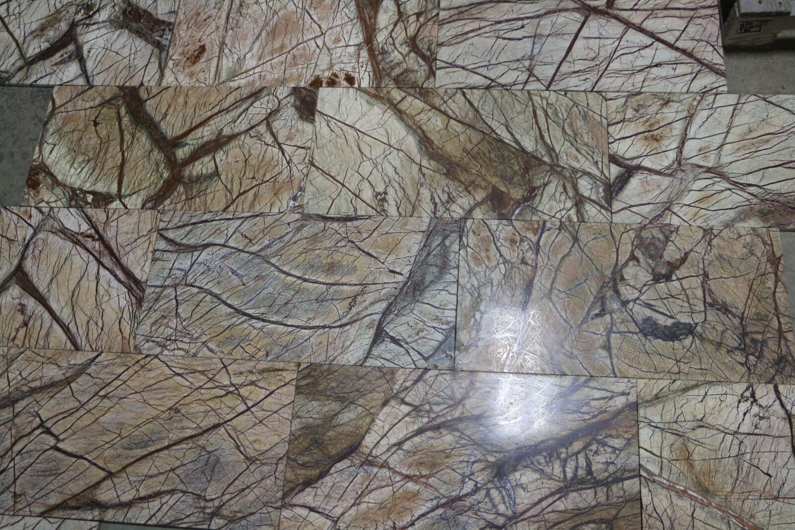 Rainforest Brown 12×24 Tile Natural Stone Remodel Floor 180 sq ft. T-100