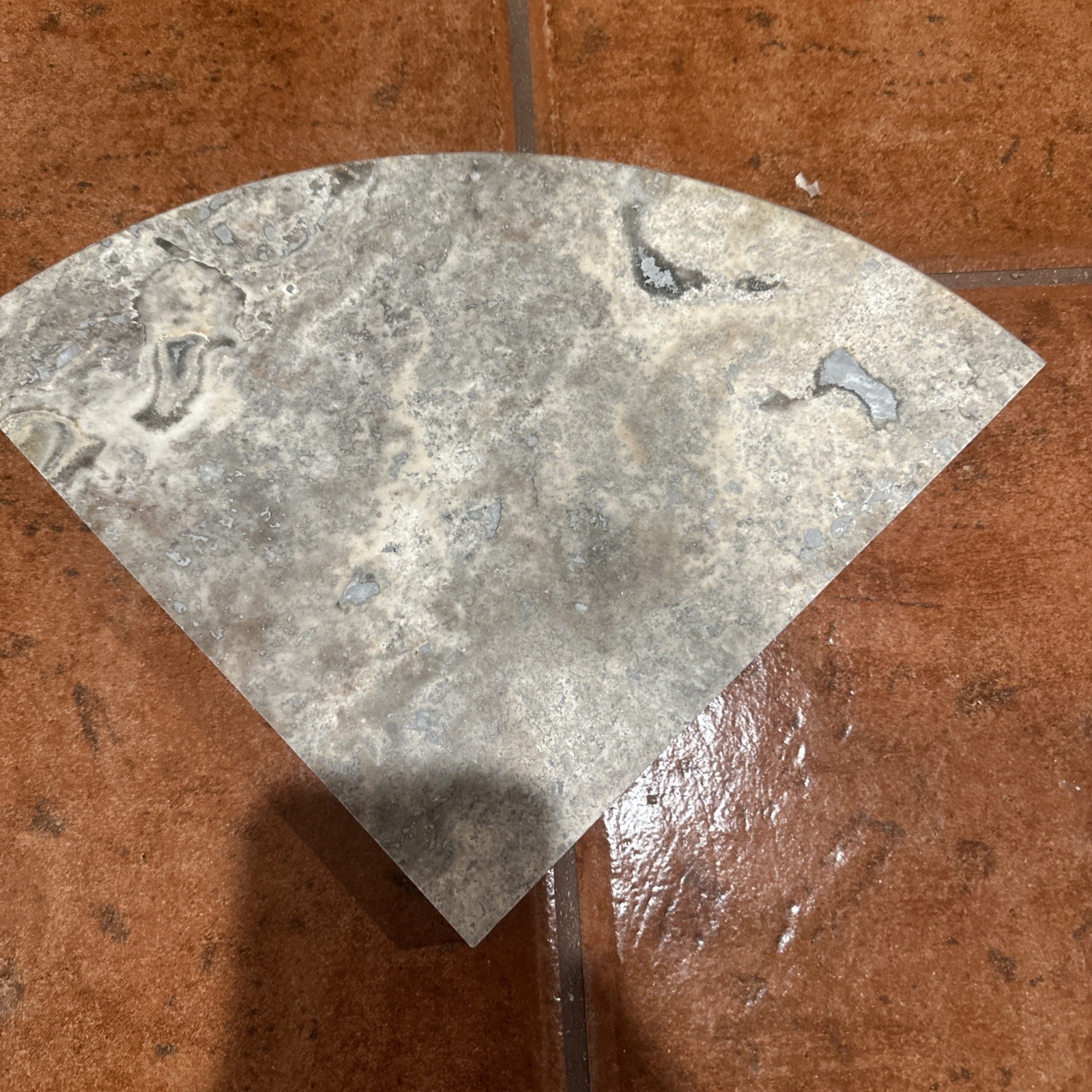 Bedrosians Corner Shelf Natural Stone Tile