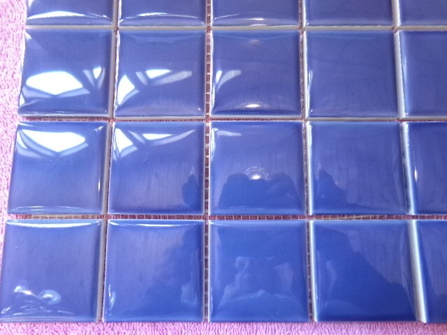 1 Case Equipe Floor Wall Blue Ceramic Tiles Mosaic 10 Sq. Ft. 12″ More Avail.
