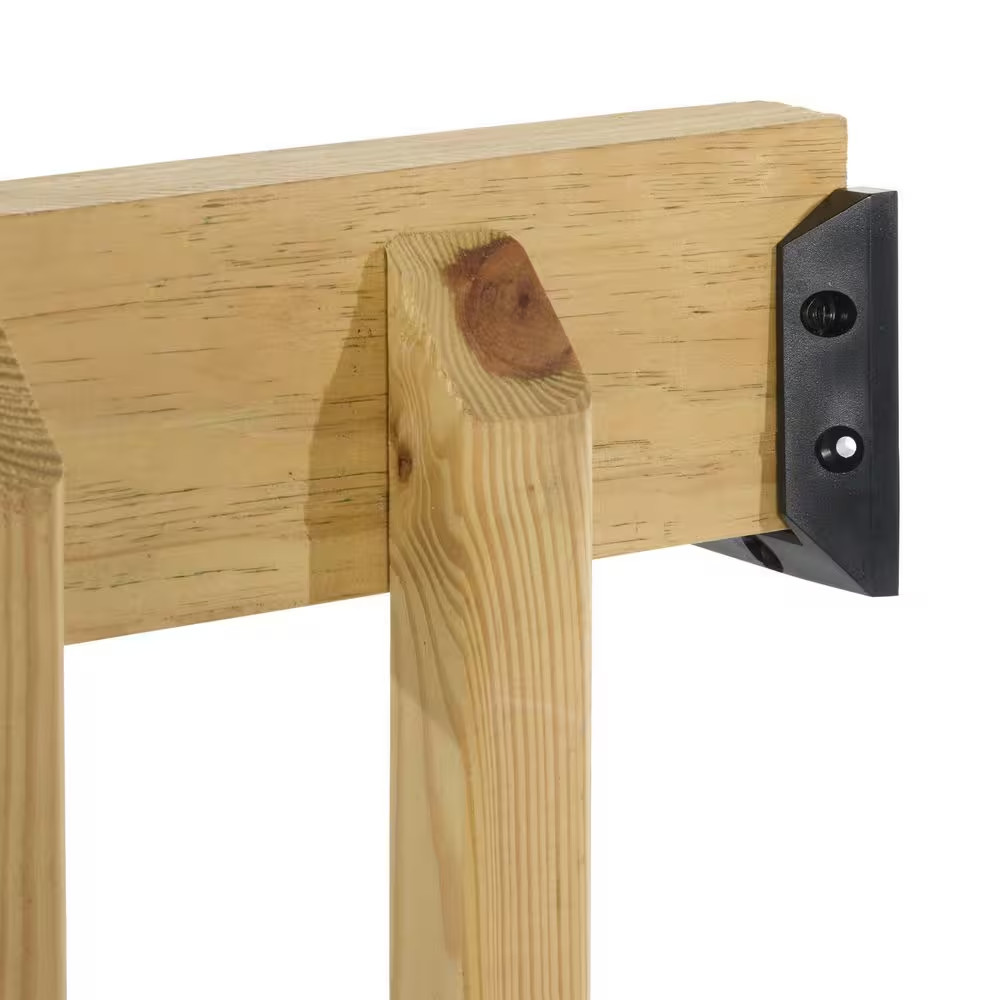 36 In. H X 72 In. W Pressure-Treated Southern Yellow Pine Wood Deck Horizontal R