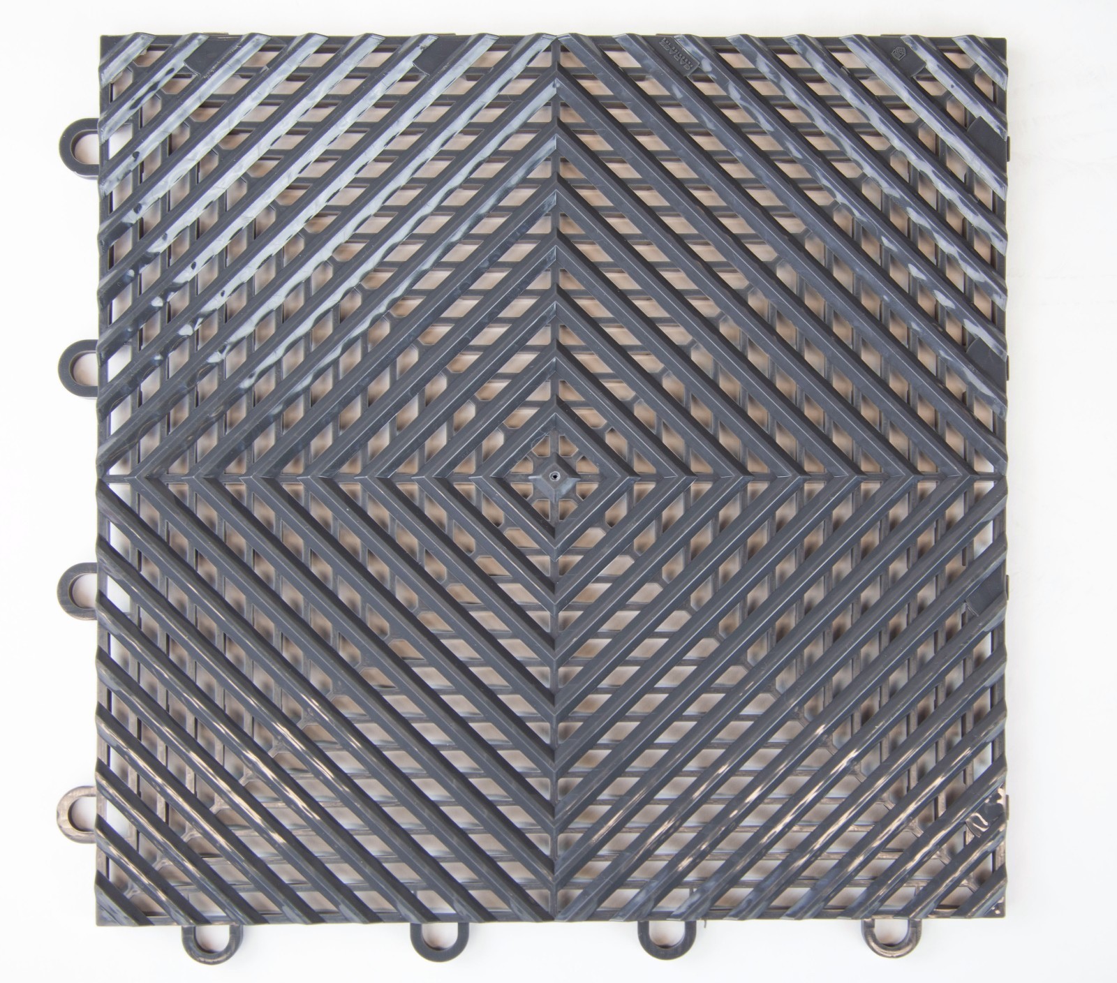 FlooringInc Nitro Vented Garage Floor Tiles | Snow Water Drainage | 12″x12″