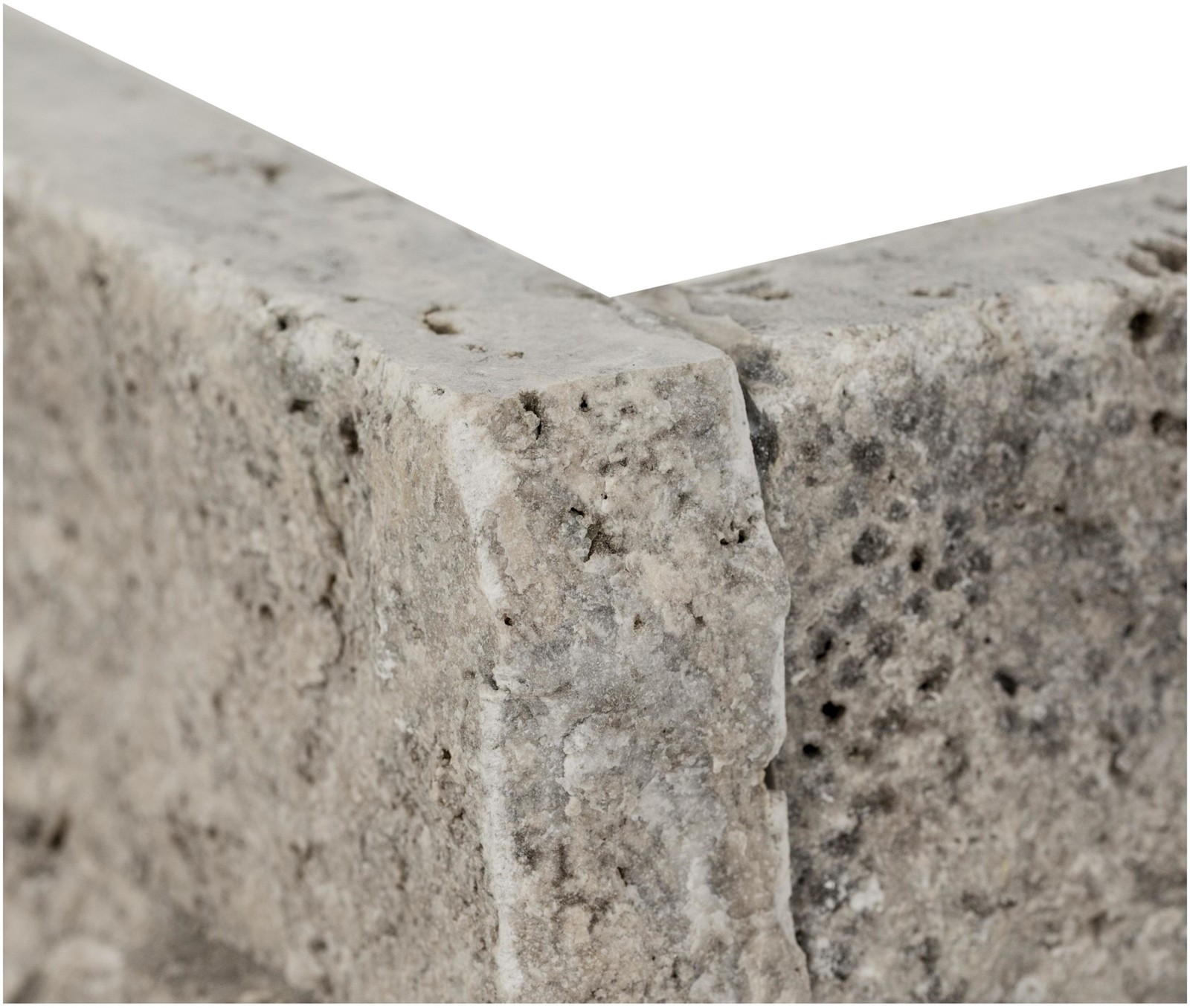 Ackland AKPLPT9X18FCR-CA 9 in. x 18 in. Splitface Travertine – Argento Way
