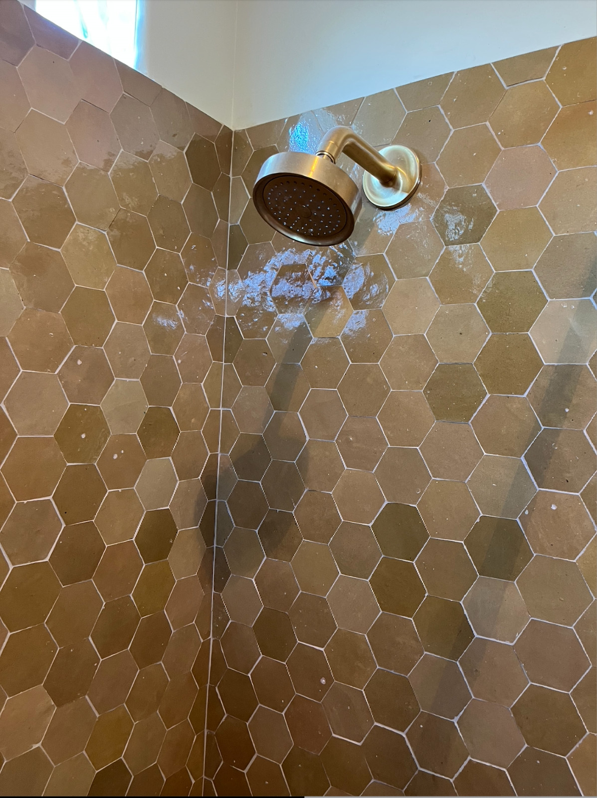 Hexagon Zellige Tile Color: Riverebed – 27.5 sqft available