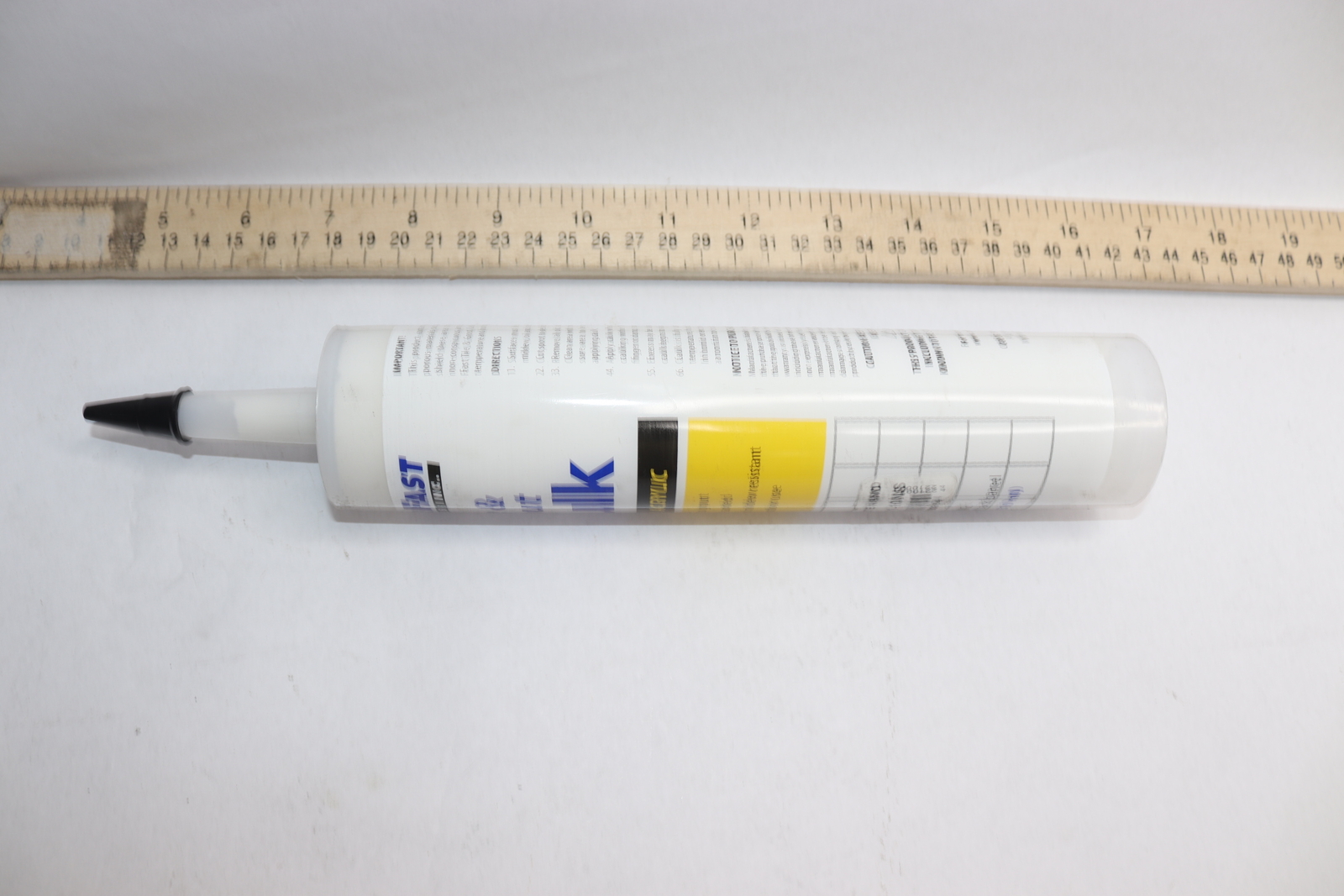 ColorFast Non Sanded Paintable Latex Caulk Snow White 10.1-Oz. CA-C-011-10NS