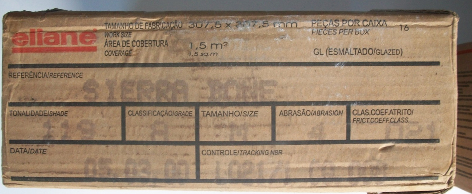 (NOS) ELIANE Floor & Wall Tile 12×12″ Sierra Bone 2 Boxes Of 16 (32+ 4 Extra)