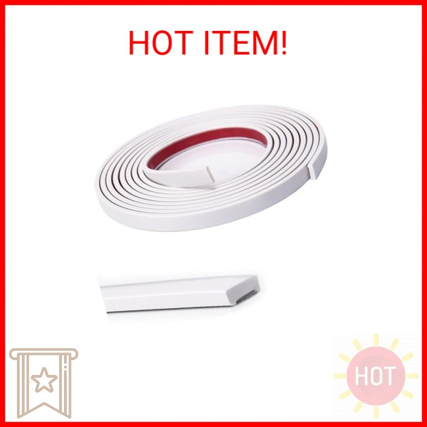 Art3d 10 Ft Peel and Stick Flexible Vinyl Molding Trim for Wall Tile Edges, Kitc