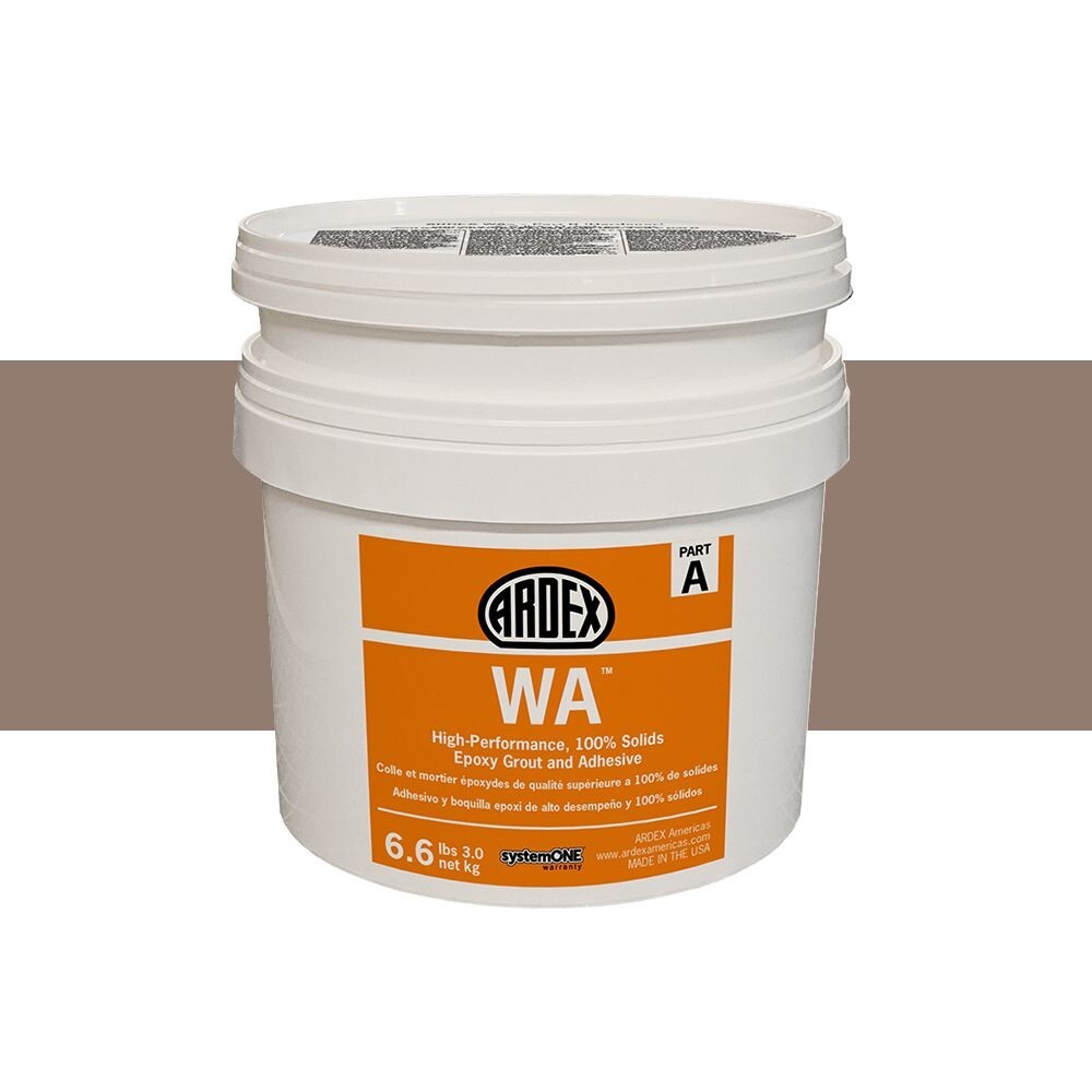 Ardex WA Epoxy Grout & Adhesive Solid Mocha Latte 9 Lb Tub