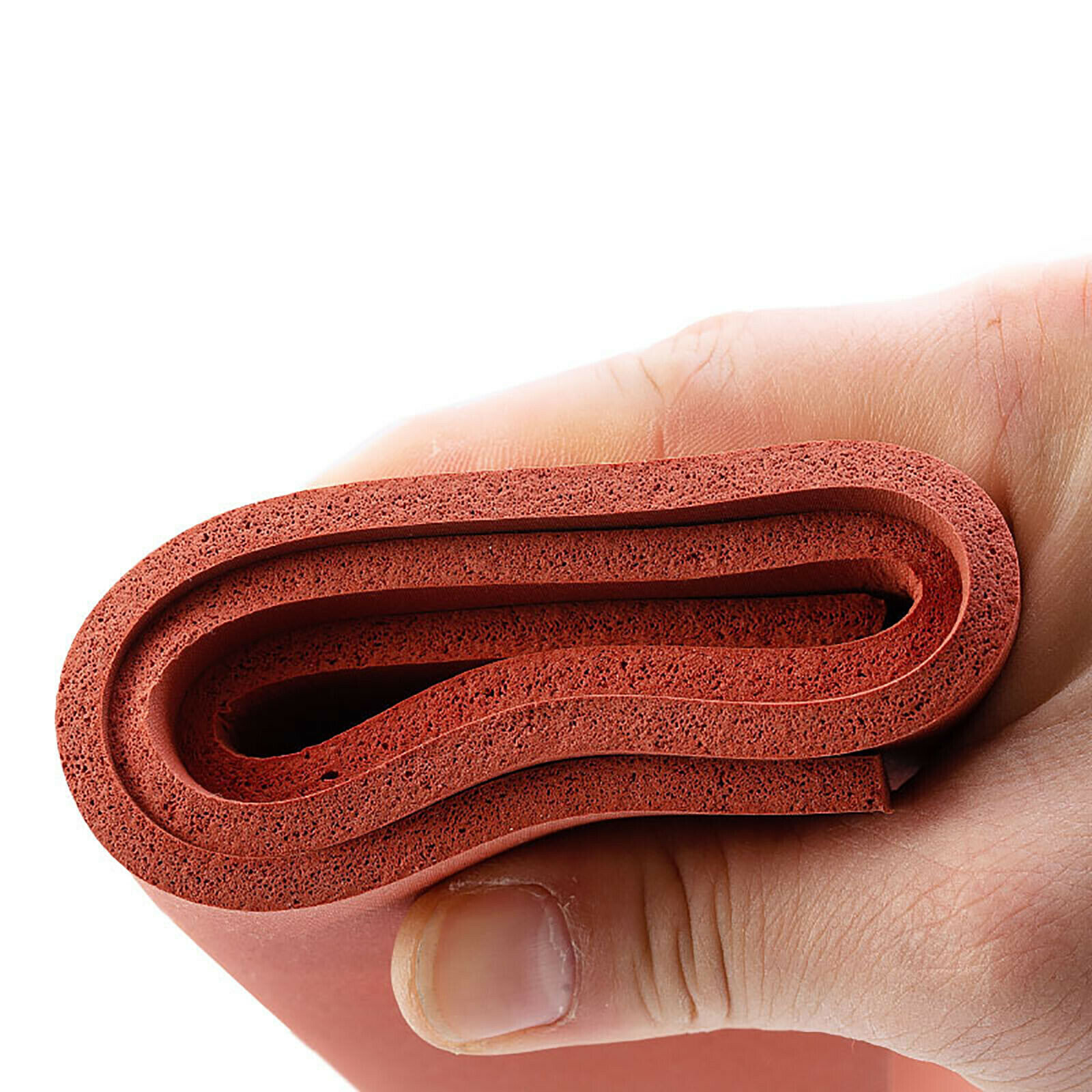 Silicone Foam Rubber Mat, Silicone Foam Sponge Plate, 1mm ~ 6mm, High Temp 260 ℃