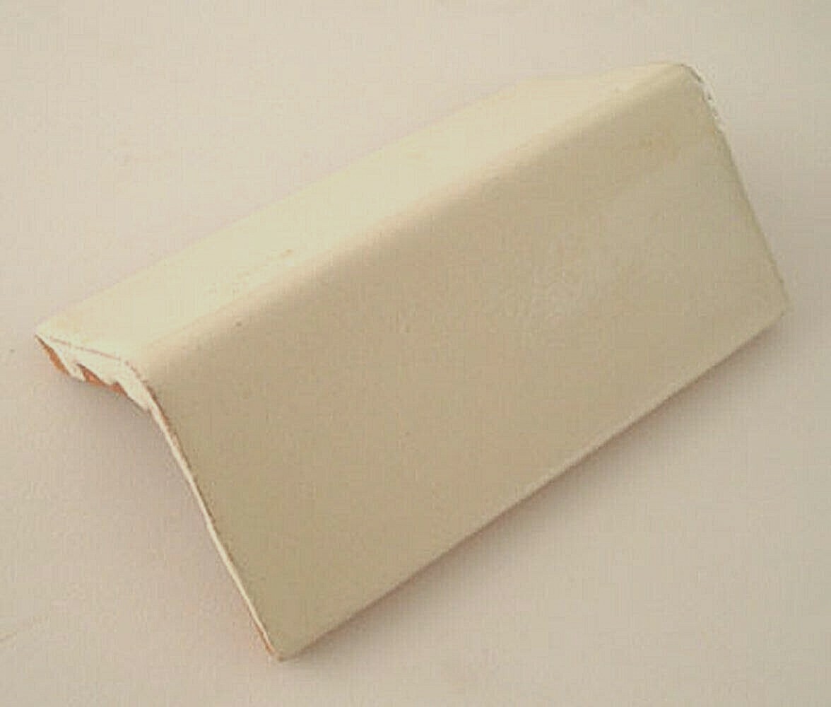 ONE Mexican V cap Trim Molding 2x2x4 inch Tilles #S006 Off White