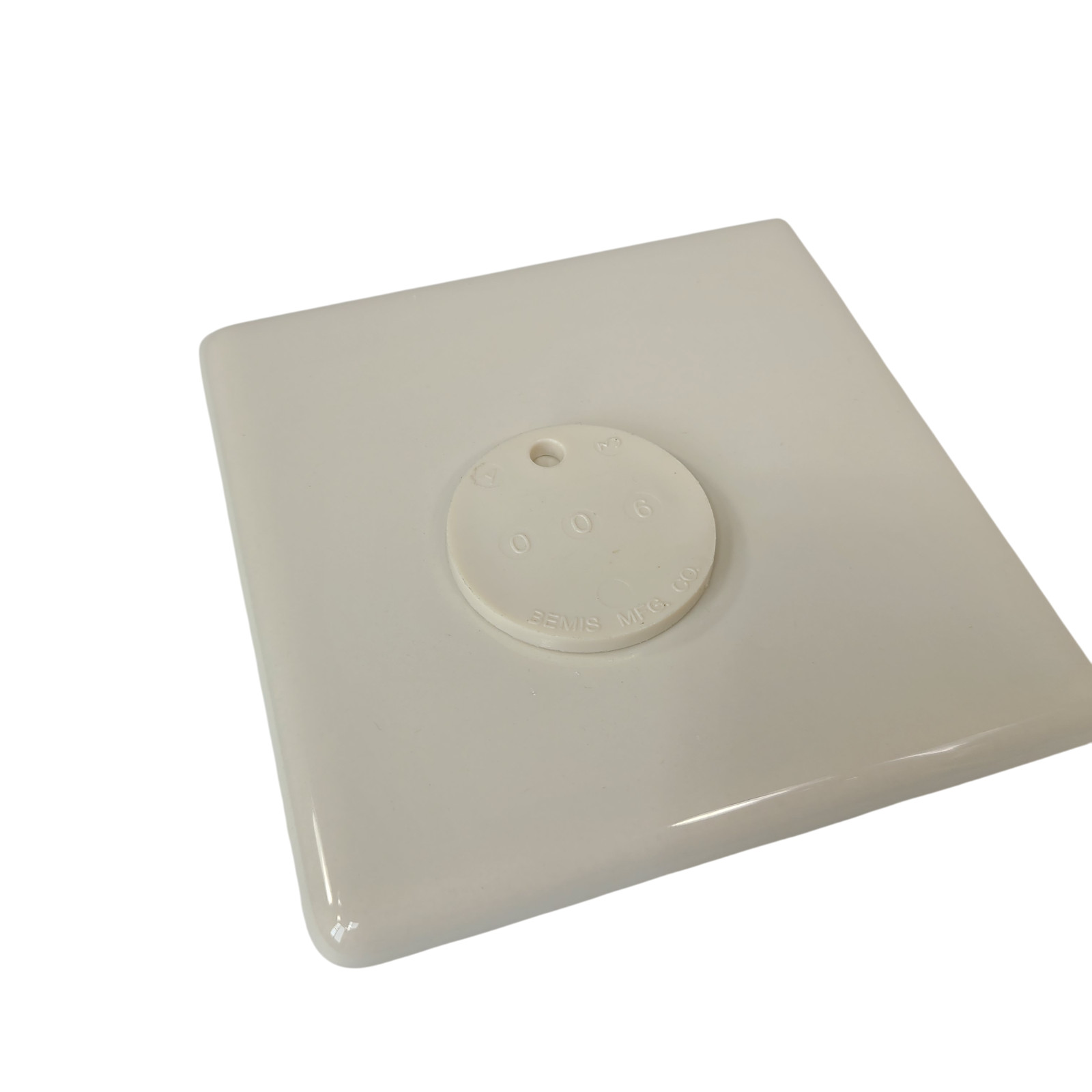 Beige Almond Bone 4.25 in Ceramic Tile Bullnose Shower Corner Subway Curved Edge
