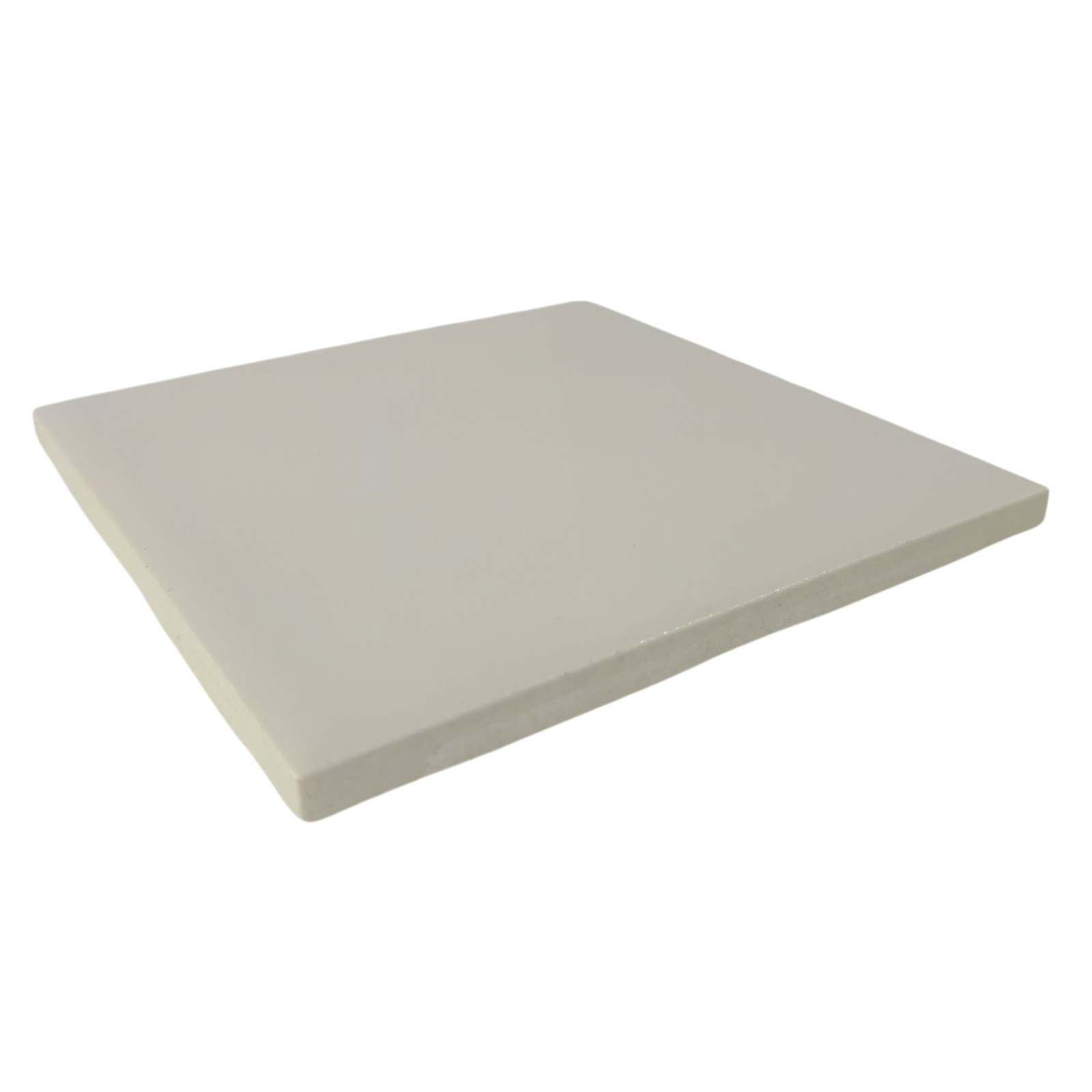 Vintage Warm Off White Ceramic Tile 4.25 inch Subway Square Classic Color 376