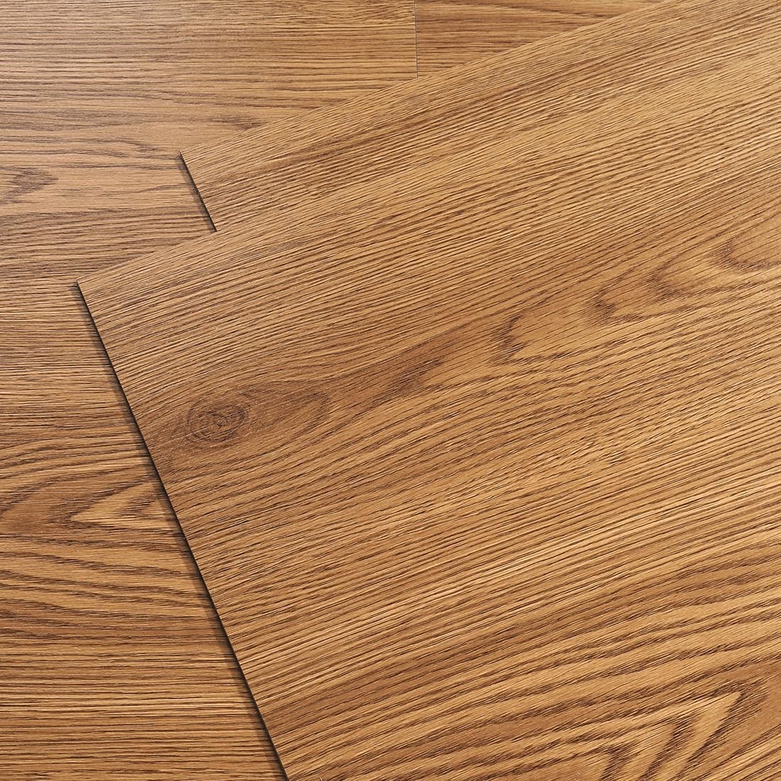 Elegant Waterproof Peel and Stick Vinyl Flooring Tiles – Brown 12″x12″ Pack of 3