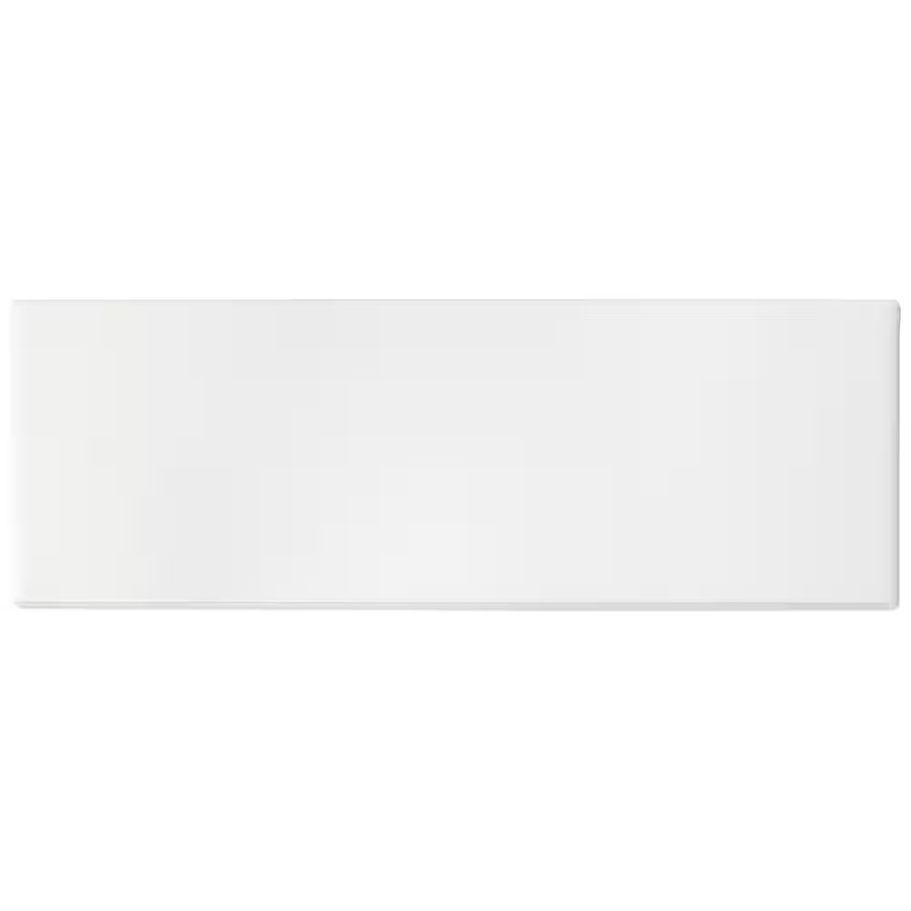 Barnet White 3 In. X 9 In. X 10Mm Matte Ceramic Subway Wall Tile (30 Pieces / 5.