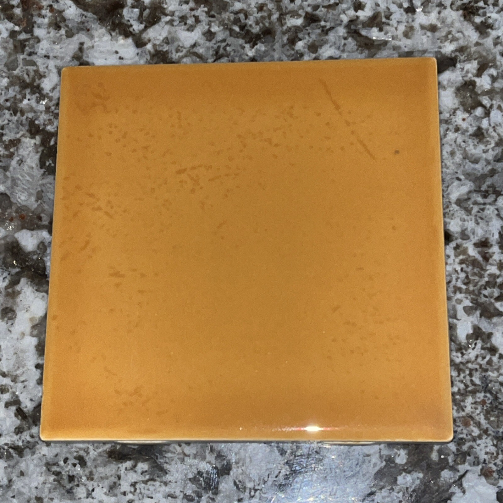 6 pcs. Mustard Seed KK04 Ceramic Tiles Daltile 4-1/4″ New Free Shipping USA