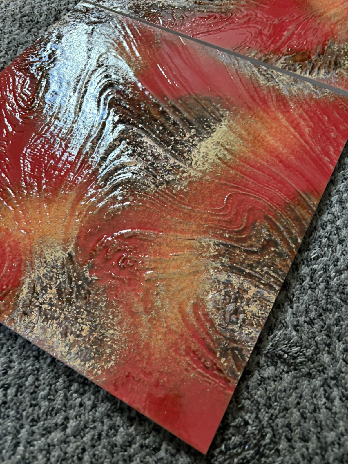 22 Saicis Hi-Tech Gres Made In Italy Tile 18X18 Inch Mid Century Modern Art Deco