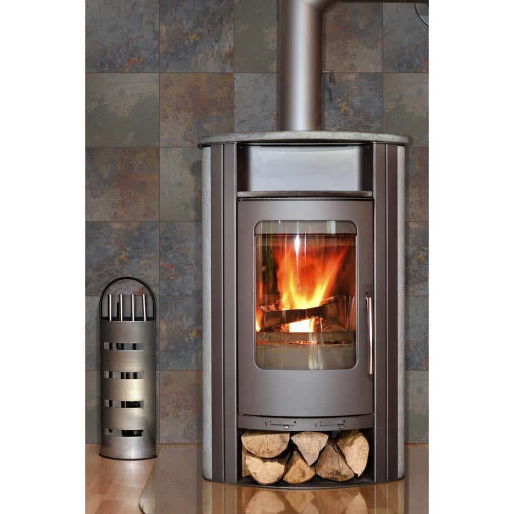 Rustique Earth 12 In.X12 In. Gauged Slate Floor And Wall Tile (10 Sq. Ft./Case)