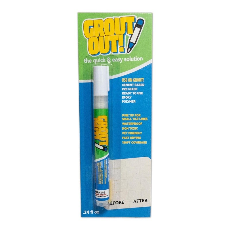 Grout Repair Pen Quick Refresh Waterproof Fast Drying Easy Applicator Tool New