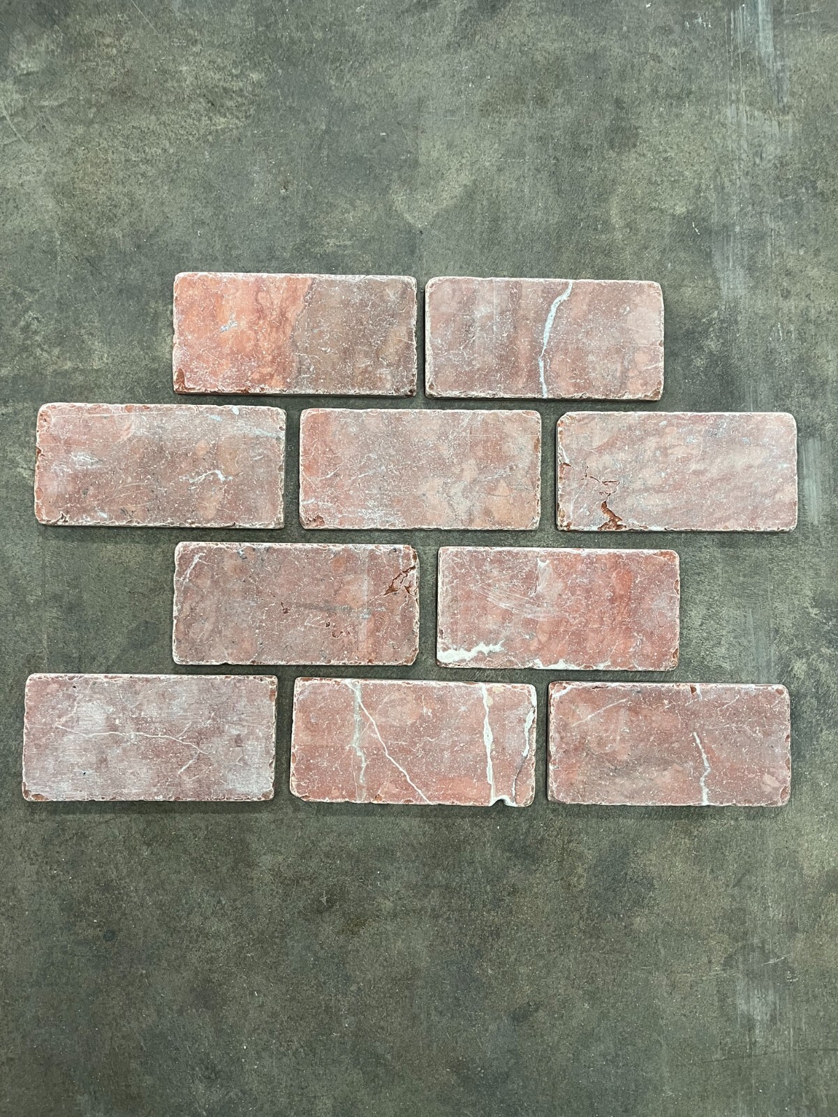 3″ x 6″ Rojo Alicante Tile Natural Stone (5 Square Feet) T-56B