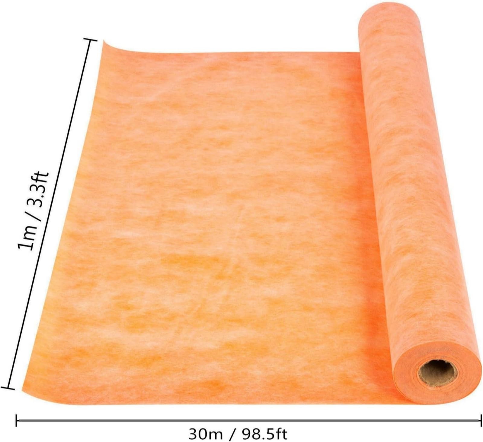 Waterproof Membrane for Shower 3.3 ft x 98.5 ft / 323 Square Feet Waterproofi…