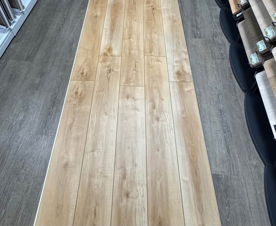 Premium Coretec Enhanced LVP 8mm thick 20 Mil Wear Layer in Color Manilla Oak