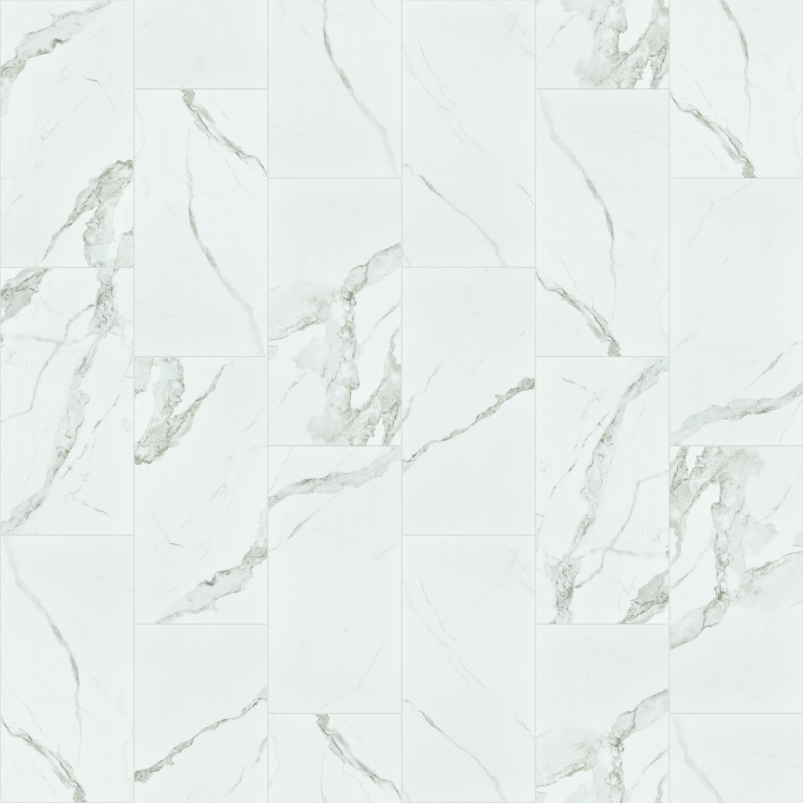 Shaw CS36V Casino – 12″ x 24″ Rectangle Floor Tile – Polished – Statuario